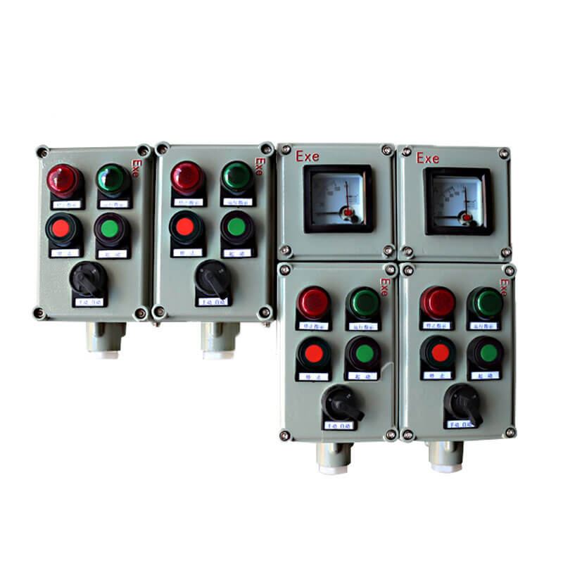 河北防爆操作柱(帶儀表)